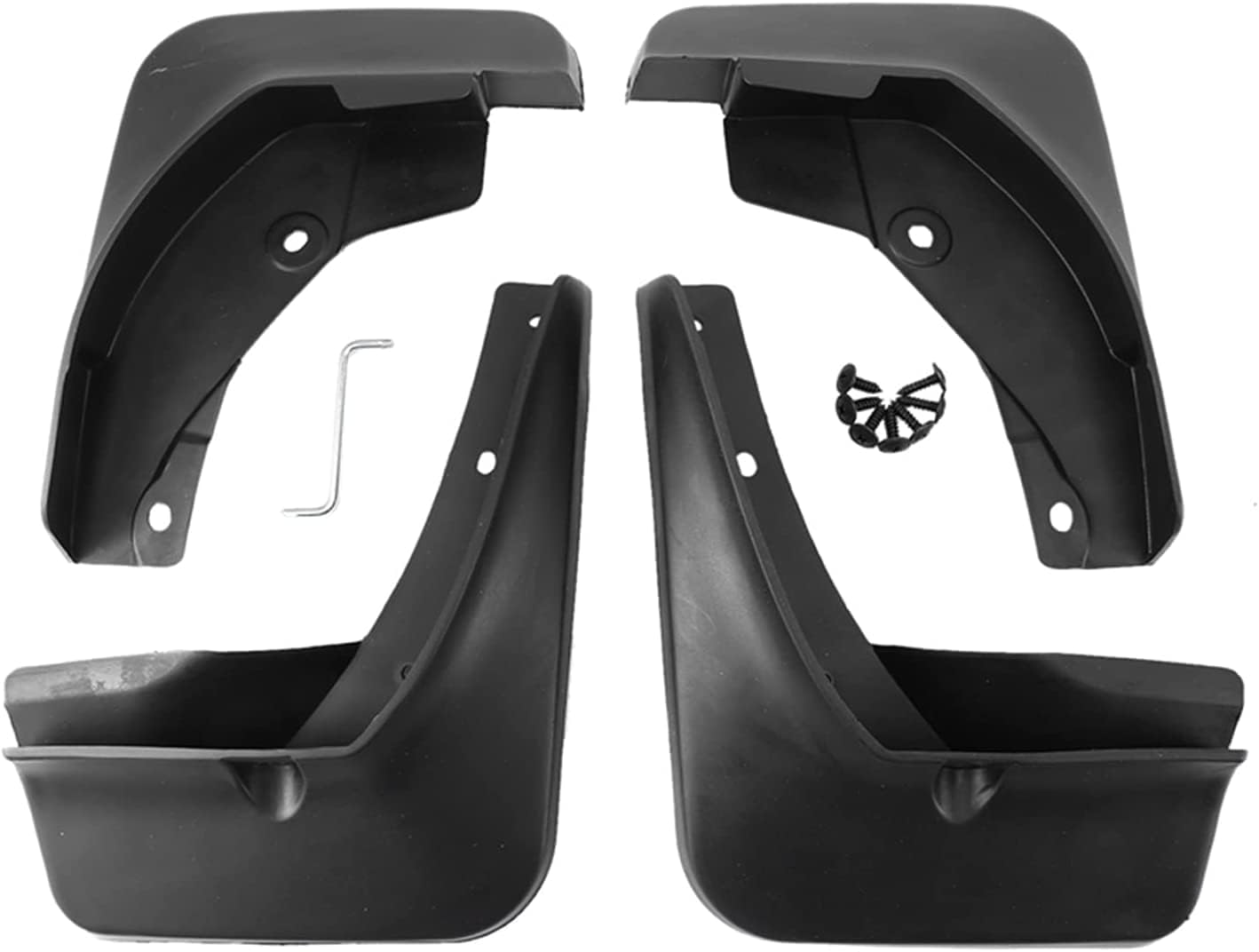 Nysldsco Normal 4Pcs Premium Mud Flaps For Grande Muraille Haval F7 F7x 2019 2020 4 X Front And Rear Splash Guards Durable Mudguards Protection Against Road Debris