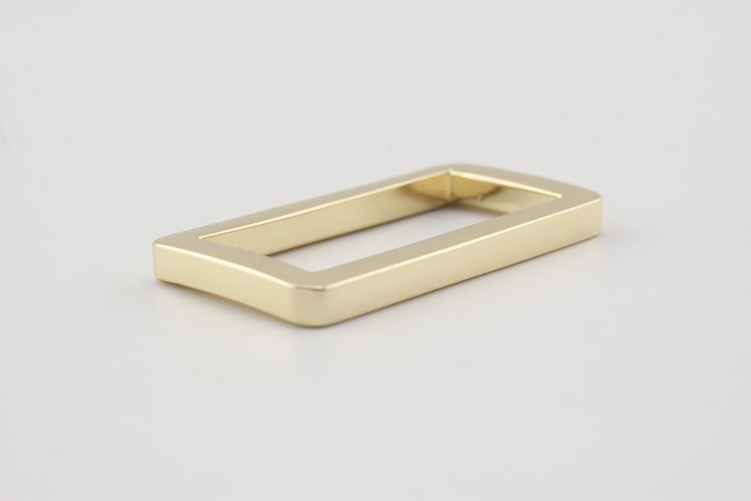 Rectangle ring 1 1/4" / 32mm zinc alloying for buckle straps bags belt purse hardware making,bag replacement Golden U100