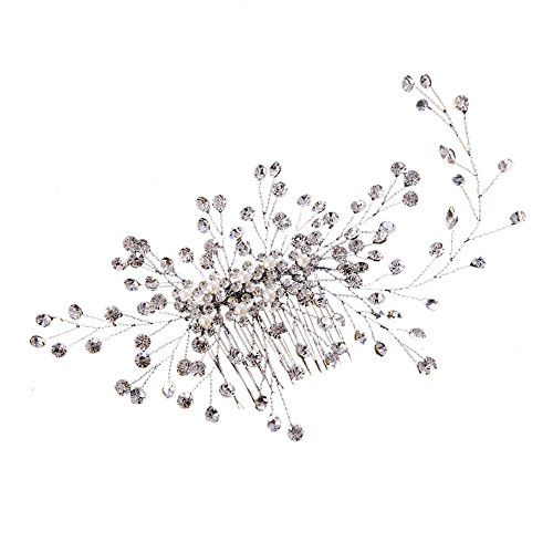 Crystal Twig Style Hair Comb Beautiful Women Hair Accessories Party Hair Decoration Wedding Tiara Bridal Hair Accessories