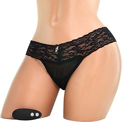 Electric/hustler Lingerie Toys Wireless Remote Control Vibrating Panties, Black, M/l
