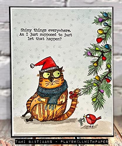 Snarky Cat Christmas pull de Noël chat rigolo pour fêtes - 3