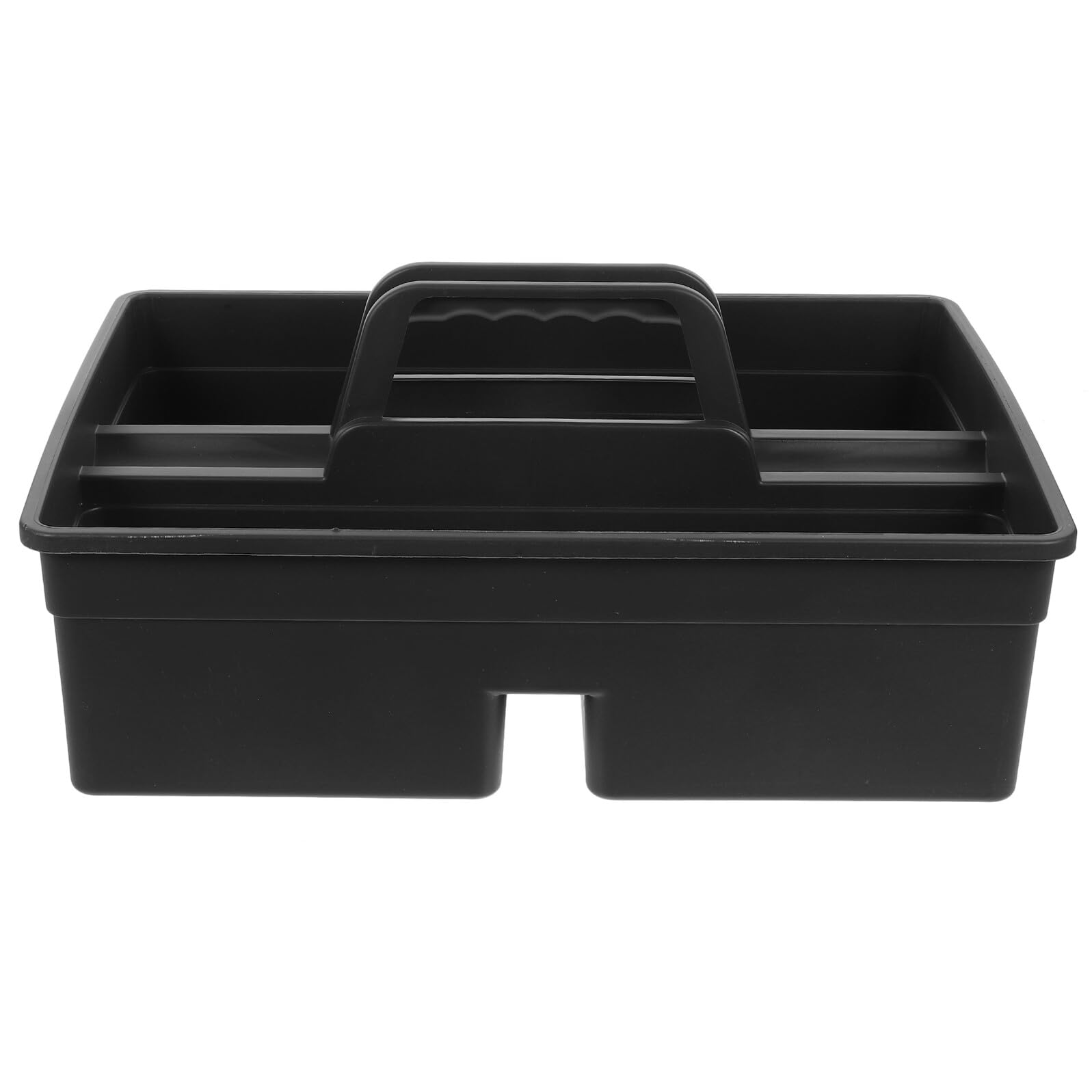 Boîte à outils de nettoyage petit format panier portable robuste pour rangement ménage