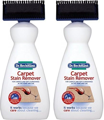 Dr Beckmann 2 x Carpet Cleaner Brush 650ml, Cleaning, Upholstery, Stain Remover