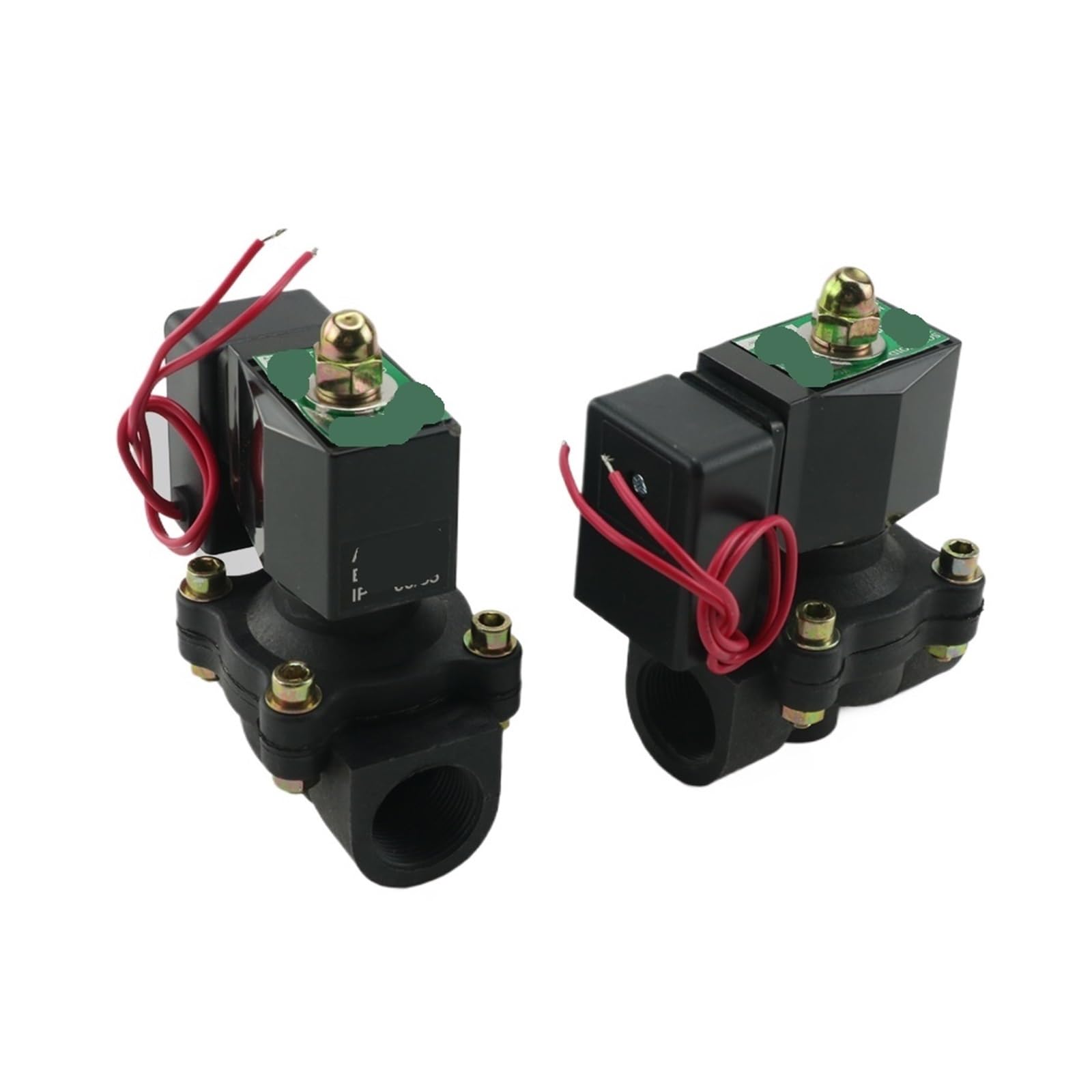 Électrovanne plastique IP65 2" DC12V anti-surchauffe normalement fermée