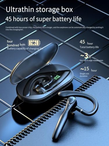 Auricular inalámbrico Bluetooth con micrófono y control táctil miniatura 7