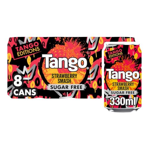 Tango Sugar Free Strawberry Smash 330ml (Pack of 8)