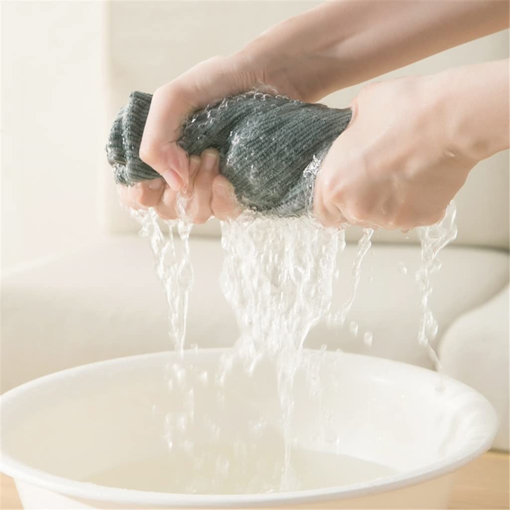 Paños de Cocina de Microfibra, Toalla a Rayas para Cocina, hogar, quitamanchas, Trapos de Limpieza (6 uds., 30x40CM), 9 Uds.