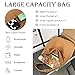 KAMEILONG Canvas Crossbody Shoulder Bag Casual Hobo Bag Travel Tote Bag Messenger Bags Cute Large Purse for Women (Brown)