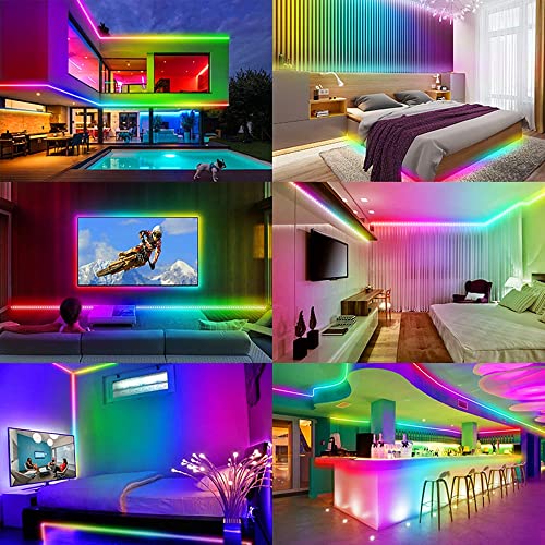 Tira LED RGB 5m 60 LEDs/m GS1903 Pixel 12V miniatura 7