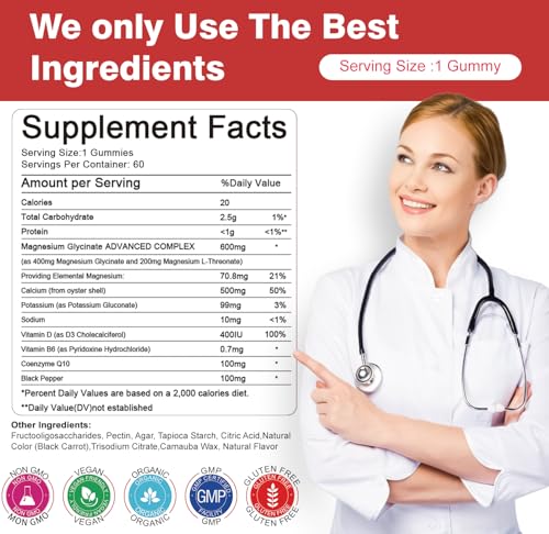 Sudrolove Magnesium Glycinate Gummies