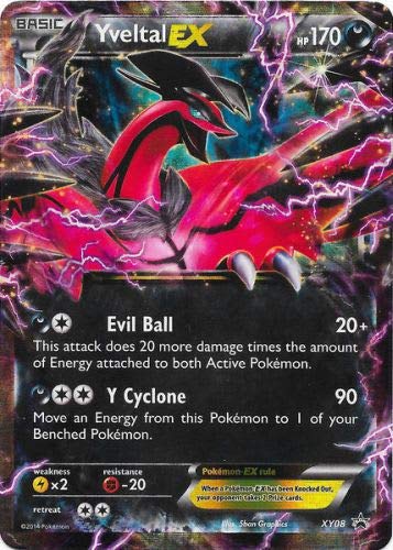 Pokemon Spring 2014 Collectors Tin Promo Card Yveltal EX XY08 (English)