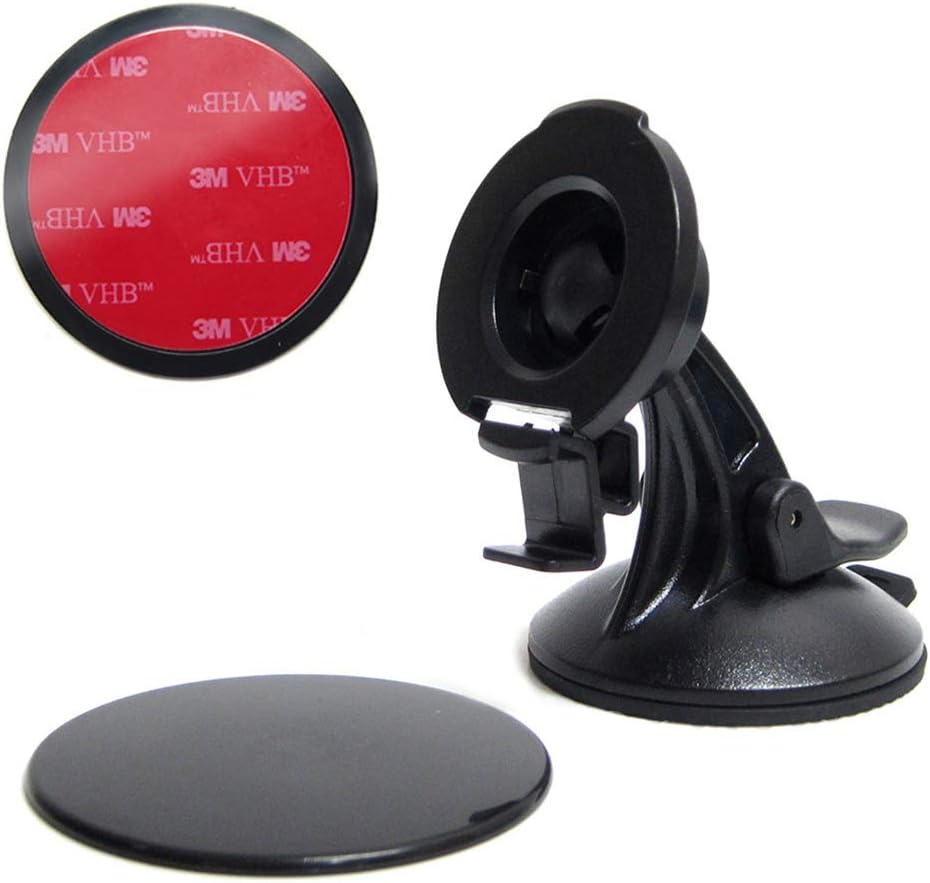 Ramtech Car Dashboard Suction Cup GPS Mounting Kit, Suction Cup + Cradle Bracket