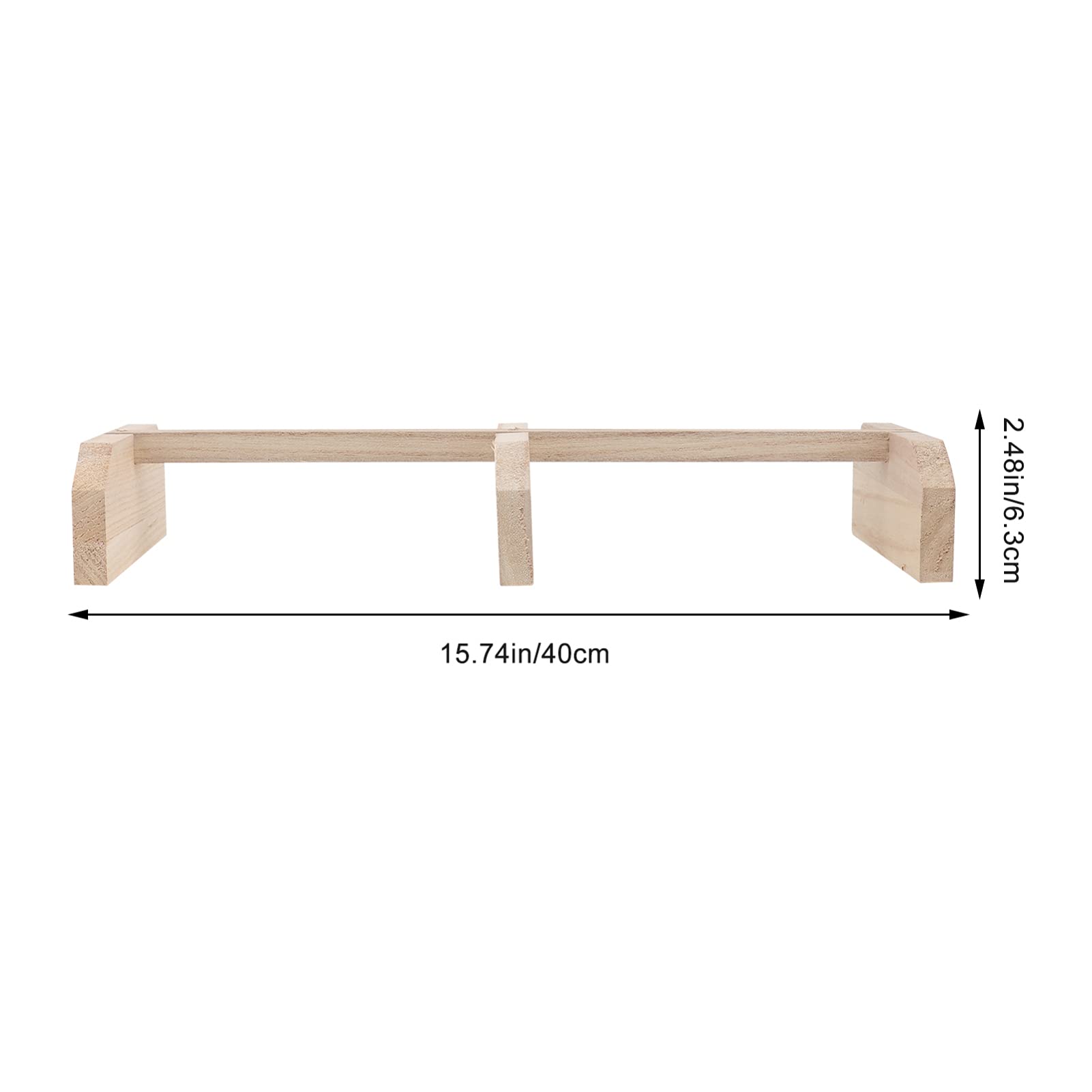 POPETPOP 2piezas Perchero De Madera para Aves y Soporte Estable para Pollos y Pájaros Barra De Descanso Natural Aves y Medianas