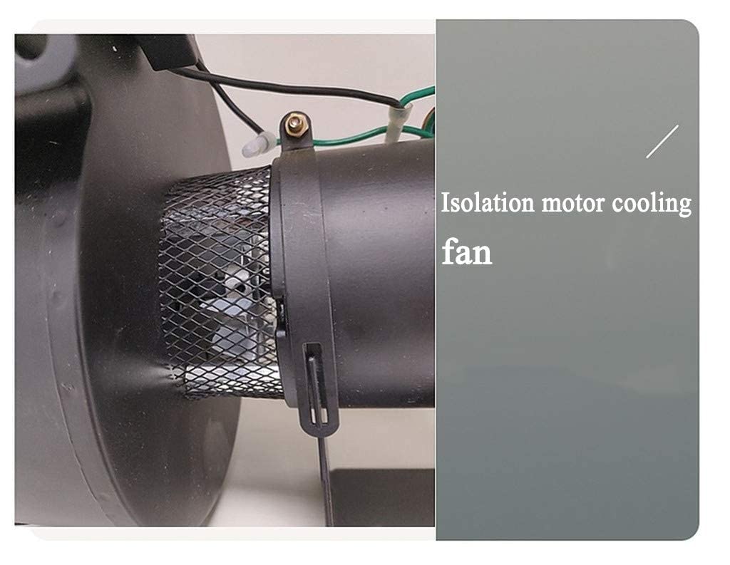 Vikitim Ventilador Centrífugo De Alta Temperatura Con Aislamiento Térmico De Múltiples Alas - Pequeño De Escape 200W Para Tiro Inducido por Caldera