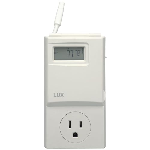 LUX WIN100 Plug-in 5/2-Day Programmable Thermostat