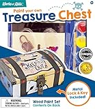 Works of Ahhh... Craft Set - Treasure Chest Classic Wood Paint Kit