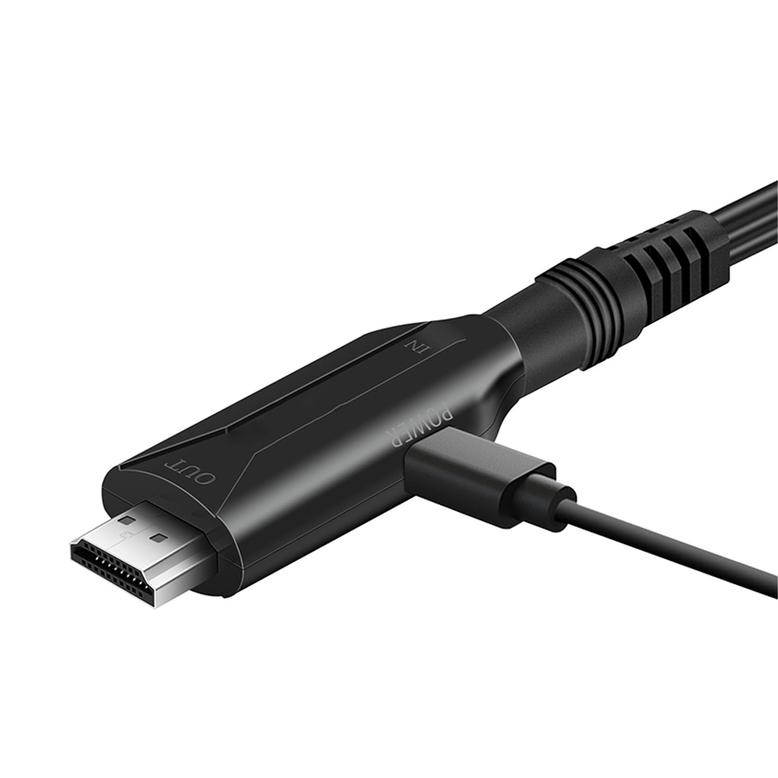 Yosoo Health Gear Convertisseur X Box Original vers HDMI, câble de Liaison HD 1080p/720p, Adaptateur Plug-and-Play pour Console Classique vers TV Moderne