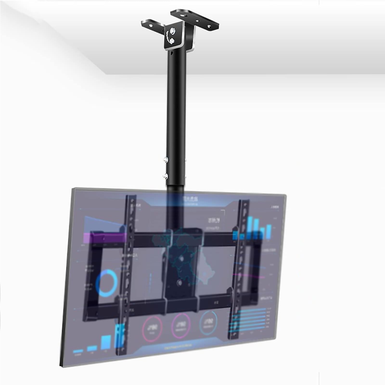Support TV au plafond télescopique pour écran plat LCD 32 à 90 pouces