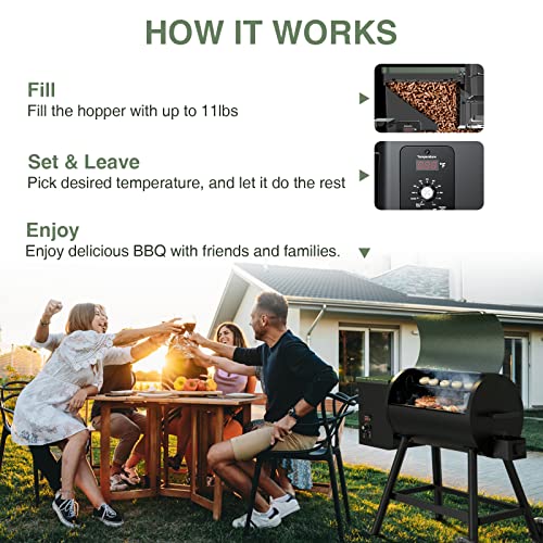 Damniss Wood Pellet Grill & Smoker 8-In-1 Pellet Grill thumb #4