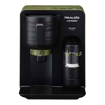 SHARP ヘルシオお茶プレッソ グリーン系 スタンダードタイプ TE-GS10 シャープ】お茶プレッソ：TE-GS10A-B：生活家電レンタル｜3泊4日～