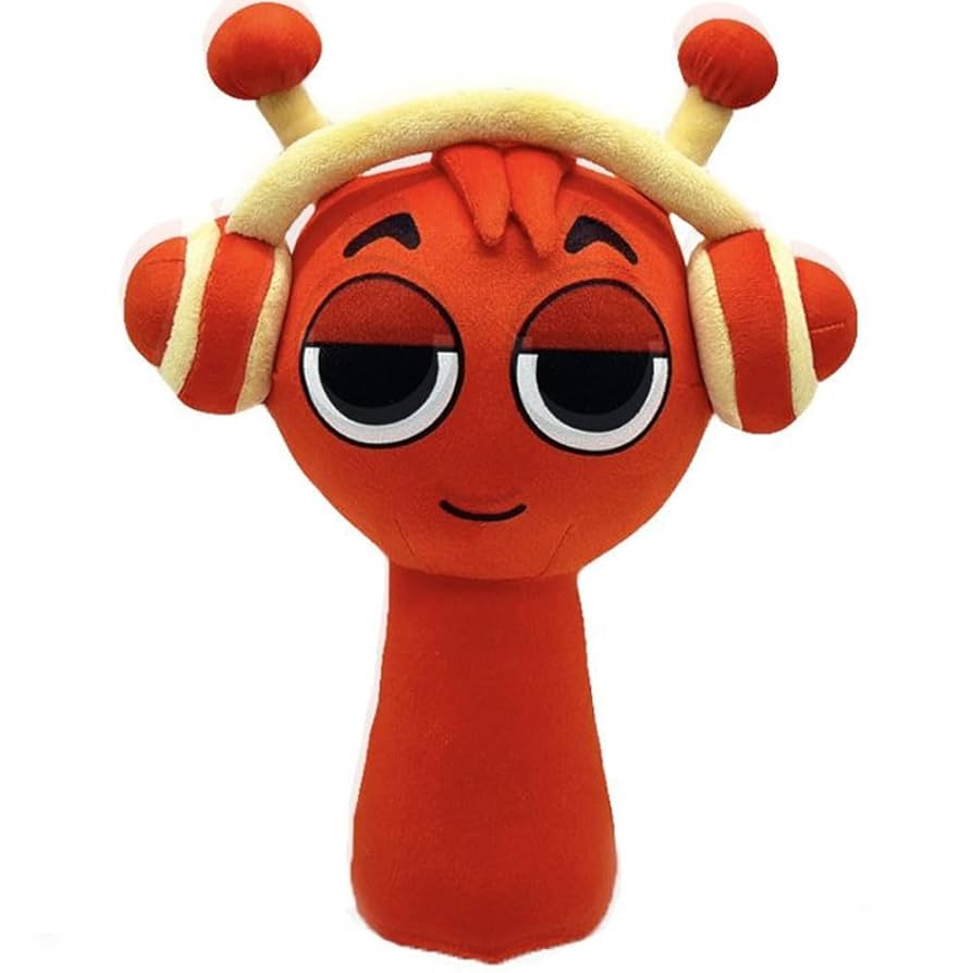 オレンジのキャラクターぬいぐるみ The Goodness Gang・Super Foodz/グッドネスギャング・スーパー