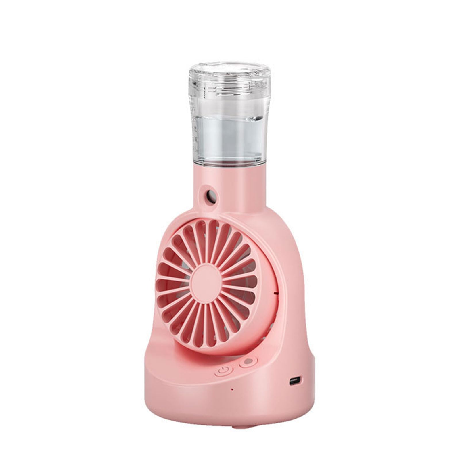 PENCHEAK Rechargable Fan Mist Spray Handhelds Desktop Lightweight Suitable for Indoor Outdoor Use Misting