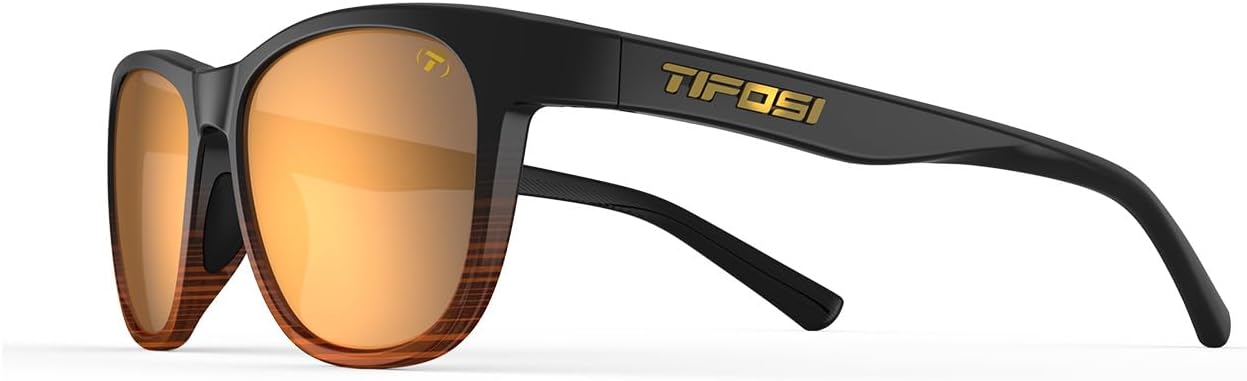 Tifosi Swank Sport Sunglasses - Tangle Free - Ideal For Cycling, Golf, Hiking, Pickleball, Running and Great Lifestyle Look