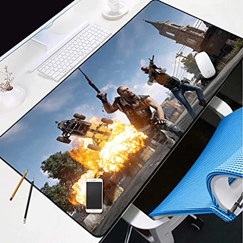 Grand mouse pad de jeu XXL tapis de souris gamer 3D antidérapant