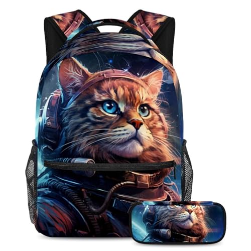 Cartables pour enfants et adolescents lot de 2 sacs à dos multicolores #06