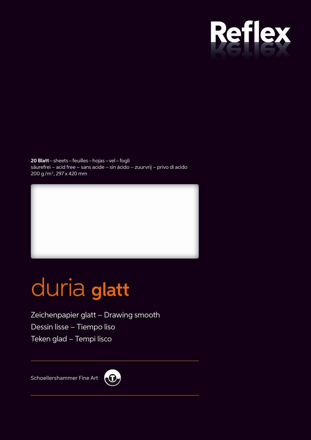 SchoellershammerDrawing pad Duria Smooth A3 200g/m2 20 Sheets