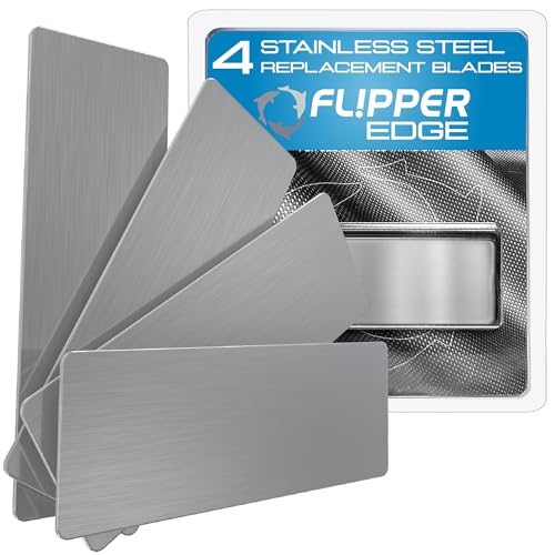 Image of Flipper Edge Stainless Steel Blades - 4pk
