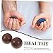 Exceart Hand Exercise Balls Natural for Health Especially for Elders. Roller Ball Massager