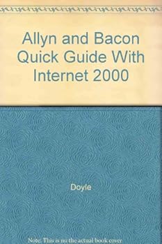 Paperback Allyn and Bacon Quick Guide With Internet 2000 Book