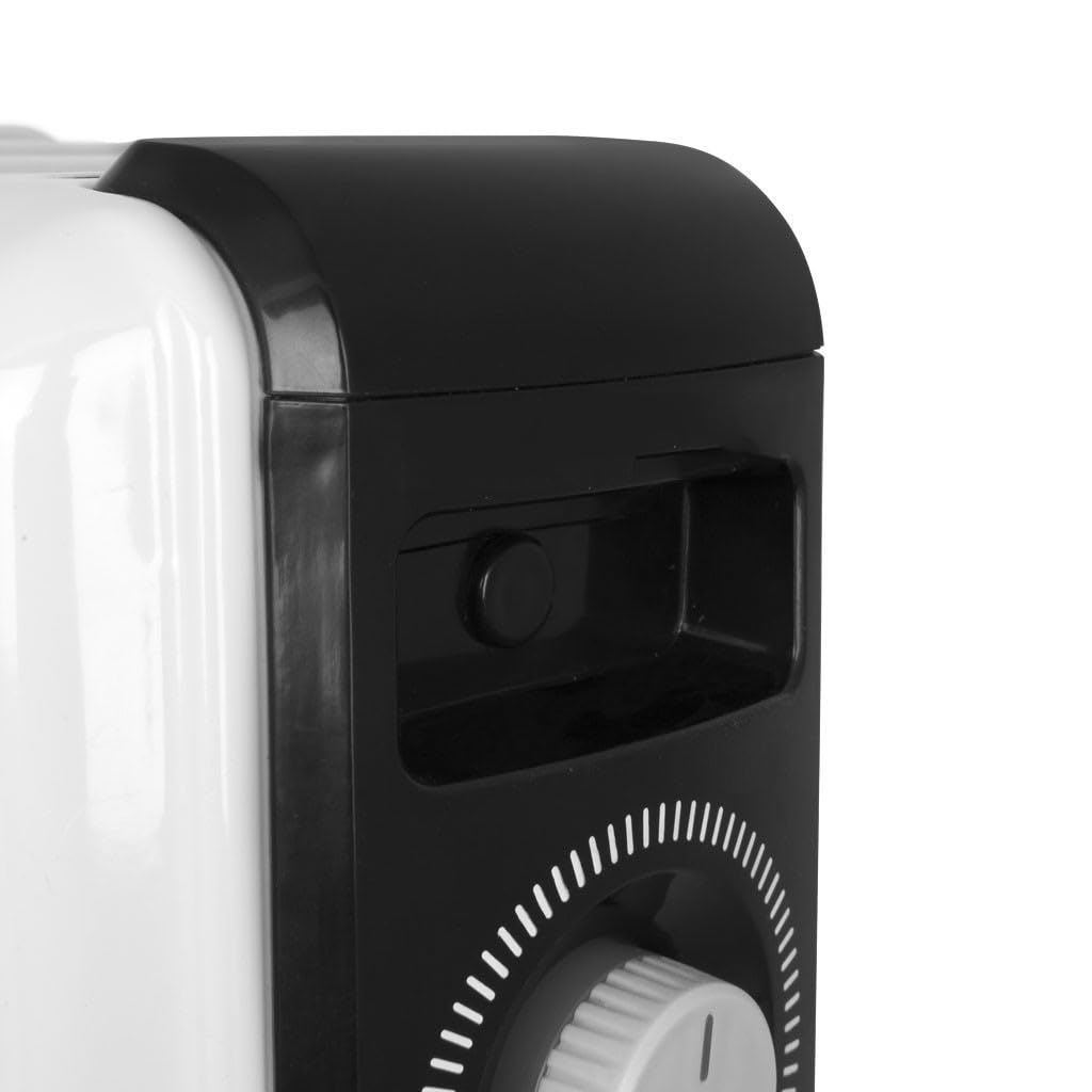 Suinga Radiador de Aceite Bajo Consumo 1500W | Radiador Electrico Aceite 7 Elementos | Calefactor Electrico con Termostato | Incluye Recoge Cables