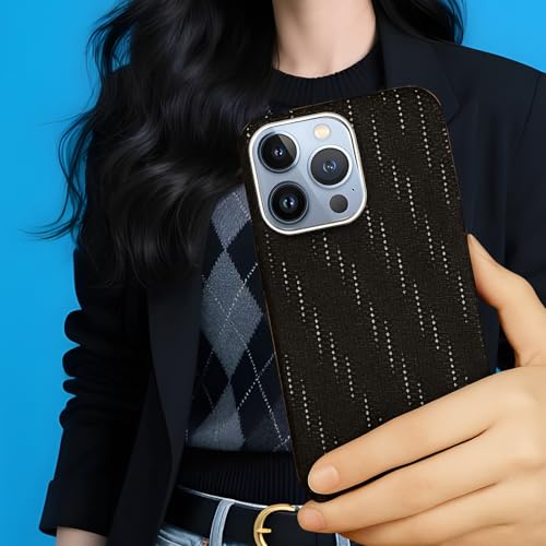 Image of AIBEX Aramid Fiber Mag-Saf Case Compatible for iPhone 13 Pro | Slim Protective Back Cover with Built-in Magnets | Wireless Charging Support | Camera Ring Stand | Shockproof with Air Guard Corners