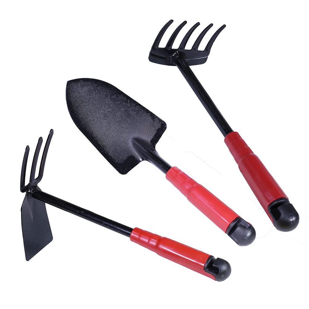 FEYZAYAPI Rodex Bahçe Seti Kürek Çapa Tırmık (3'Lü Set)
