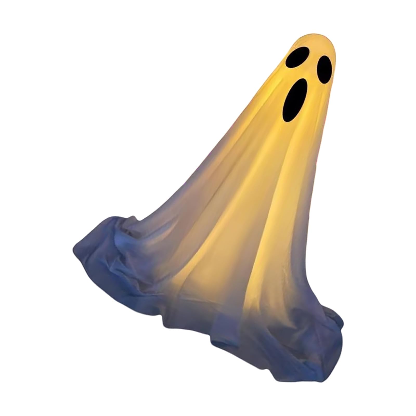 Fantômes sur pied résistants au vent : décoration stable avec voile amovible