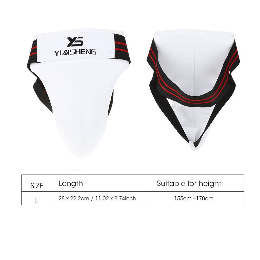 Keenso Protector de Ingle Ajustable para Hombre para Taekwondo, Boxeo, Karate