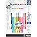 Pilot FriXion Fineliner Erasable Marker Pens, Fine Point, Assorted Color Inks, 12-Pack (11452)