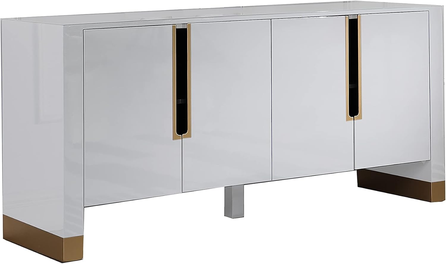 Best Master Furnitures Theona High Gloss Lacquer Sideboard