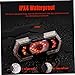 KDAMGOQE Bicycle Tail Light Bike Tail Light, 5 Modes 40 LED Waterproof Rear Bike Light, Remote Control USB Rechargeable Bicycle Lights, Adjustable Bike Lights for Night Riding