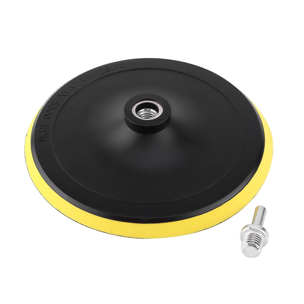 Tampone per lucidatura, 7 tamponi per lucidatura a colori 7 pollici Dia Maintenance Professional per auto Manutenzione e riparazione auto