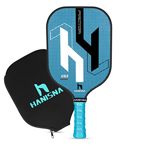 HANISNA Factor Pickleball Paddle, Carbon Fiber Pickleball Paddles with