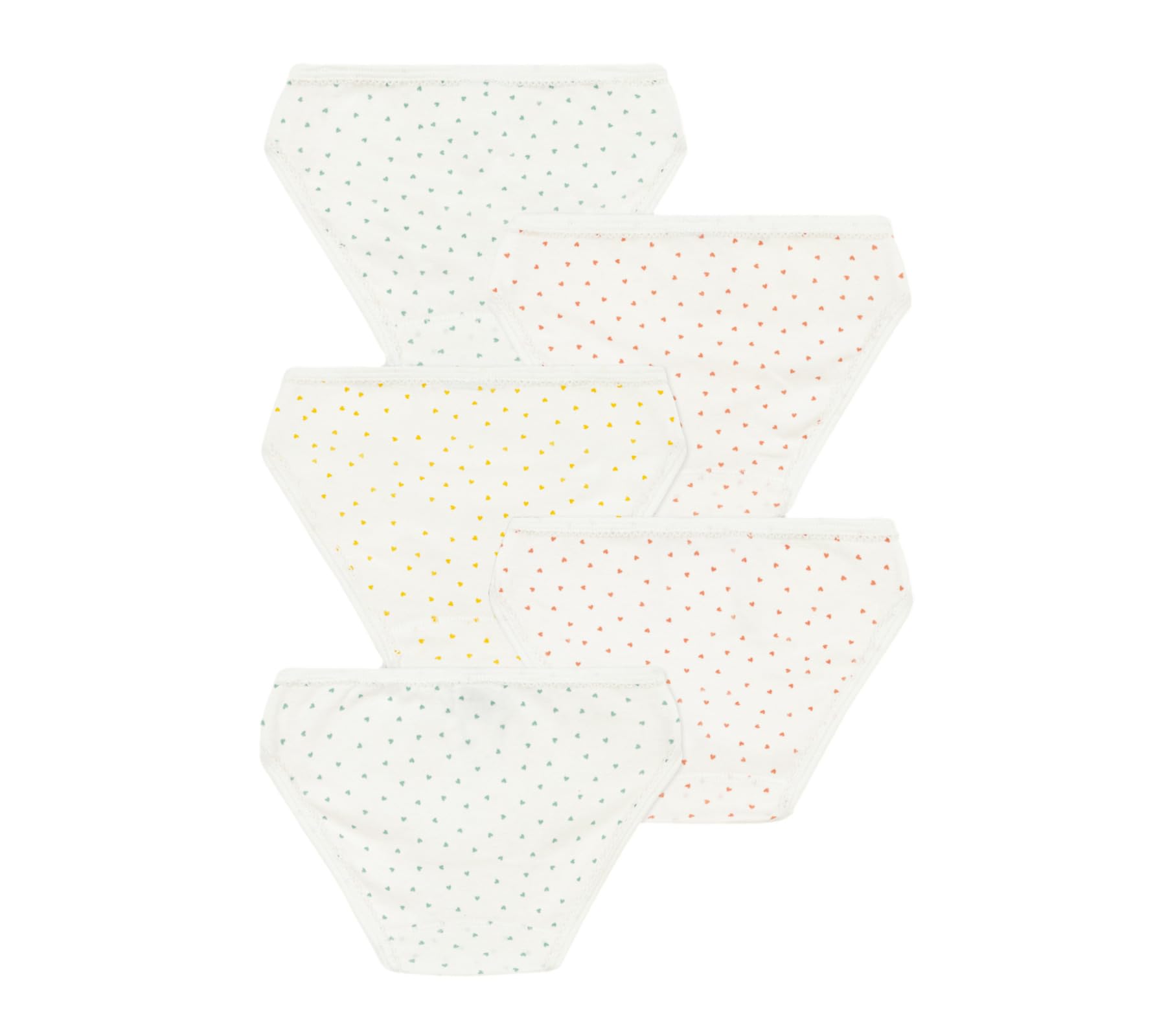 Petit Bateau A08kj Culottes Fille (Lot de 5)