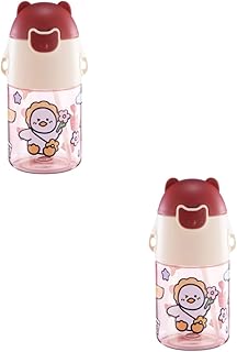 TOYANDONA Copo Graduado De Água Com Canudo 2 Peças Copo Com Canudinho Para Criança Copo Com Canudo Garrafa De Água Copos Com Canudo Para Crianças Pequenas Canudos Para Crianças Copo