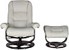 BarcaLounger Jacque Reclining Pedestal Chair – Roman Invory