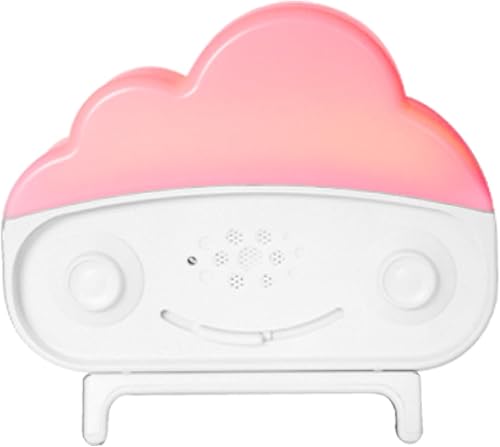 Happiest Baby SNOObie - Máquina inteligente de ruido blanco, máquina de sonido portátil para bebés con luz nocturna, 12 sonidos relajantes para