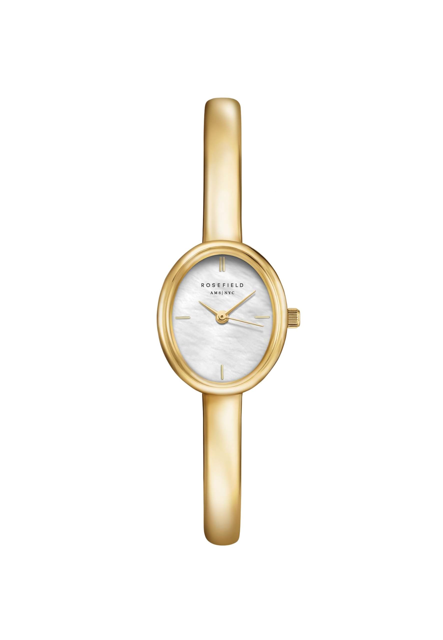 Rosefield Bangle Damenuhr mit goldfarbenem Edelstahl-Armband 23.5mm