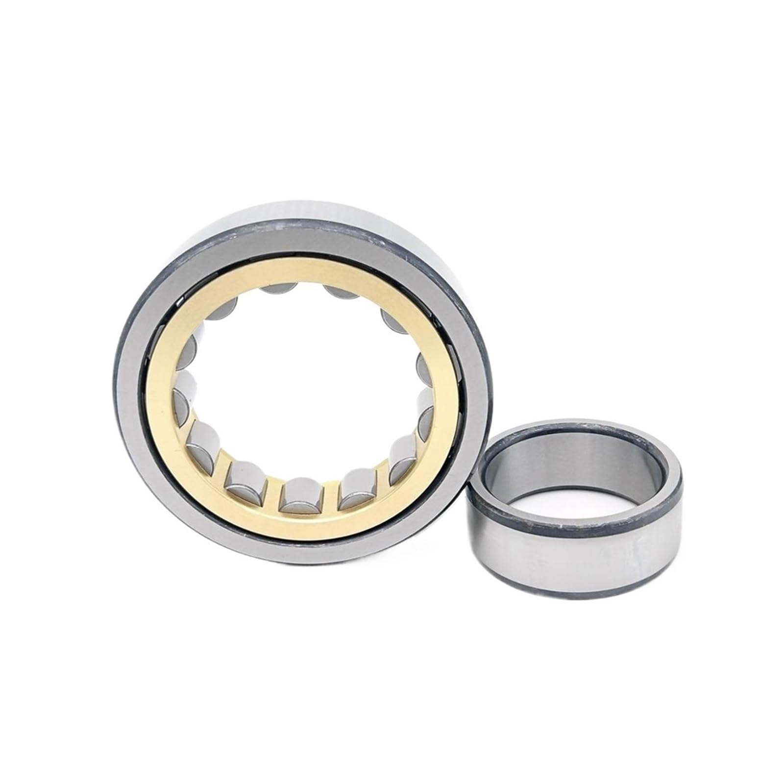 QRUYHBAJU 1 Piece NU204EM NU204E-TVP2 NU204ECP 20X47X14 Cylindrical Roller Bearings Machined