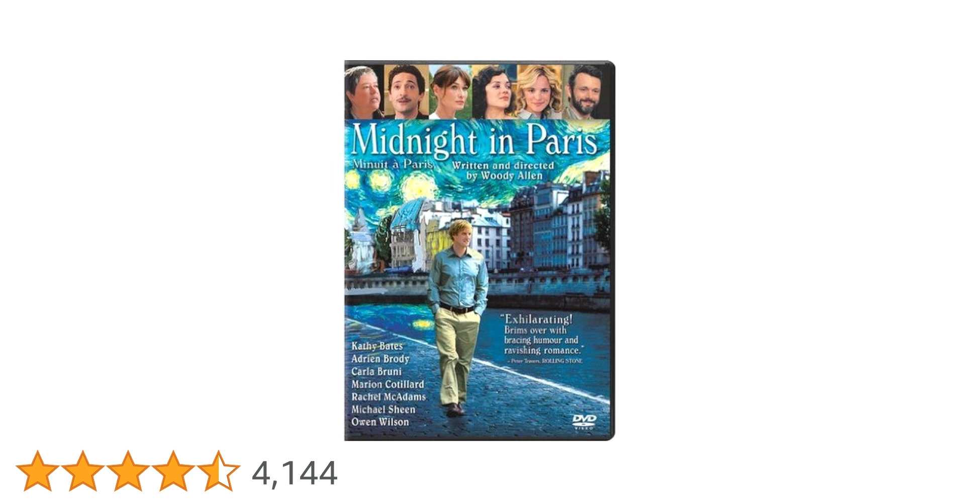 Amazon.co.jp: Midnight in Paris [DVD] : DVD